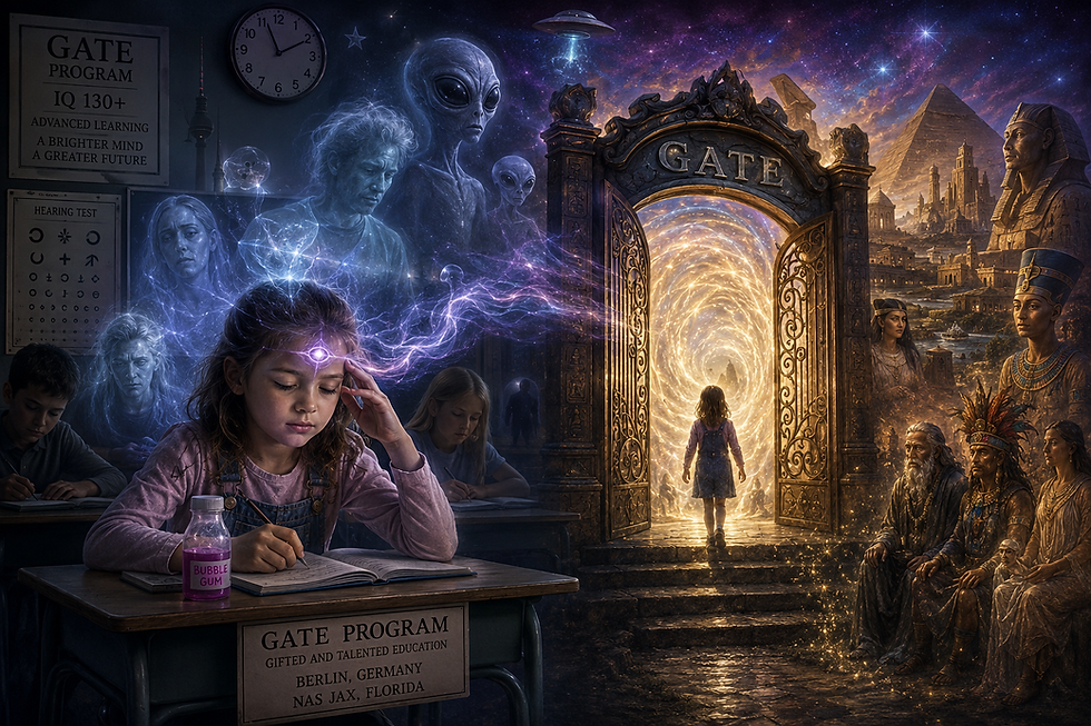 Le programme GATE était-il vraiment destiné aux enfants surdoués… ou cachait-il quelque chose de plus étrange ?