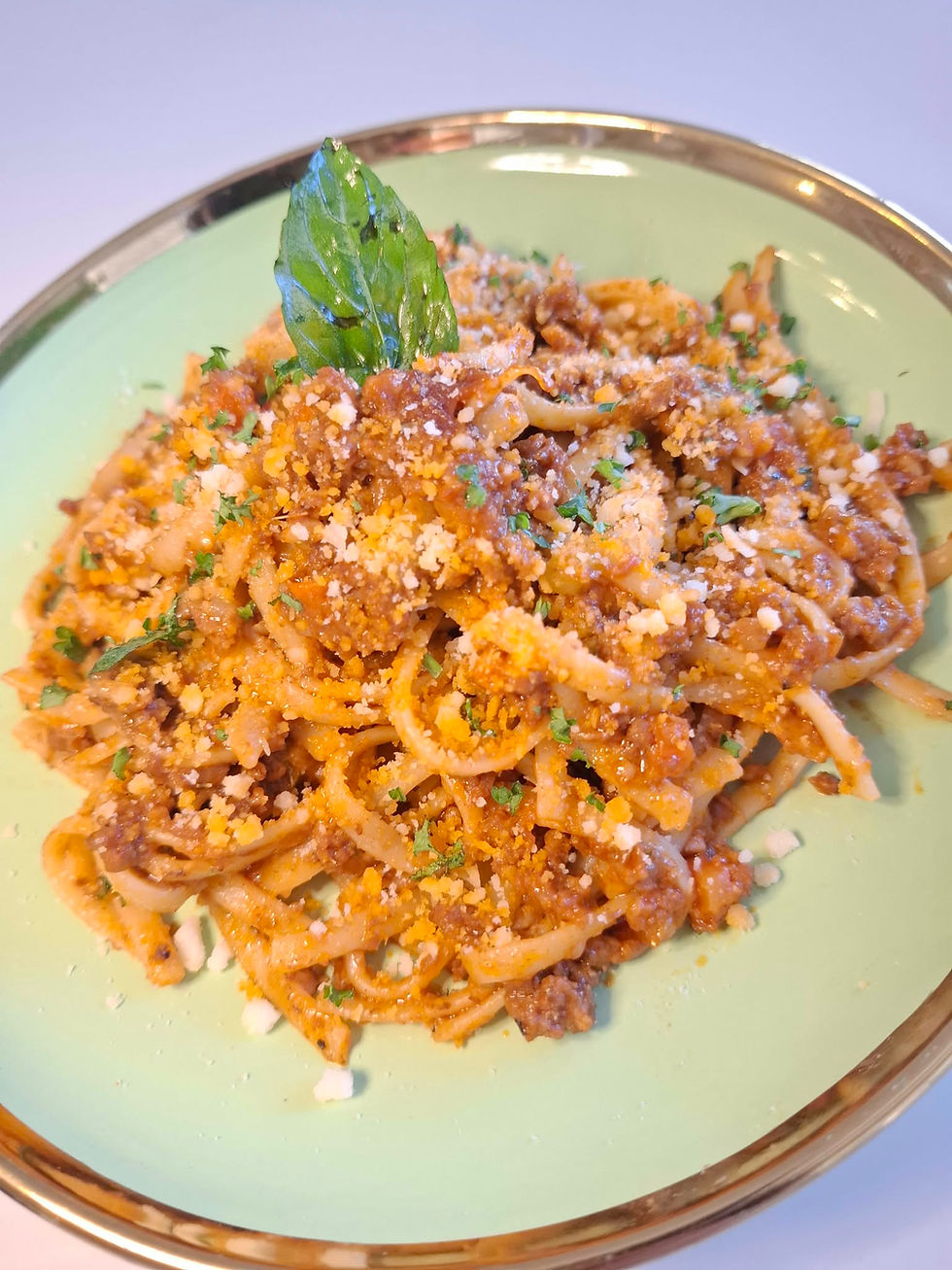 Thumbnail: Linguine Bolognese 