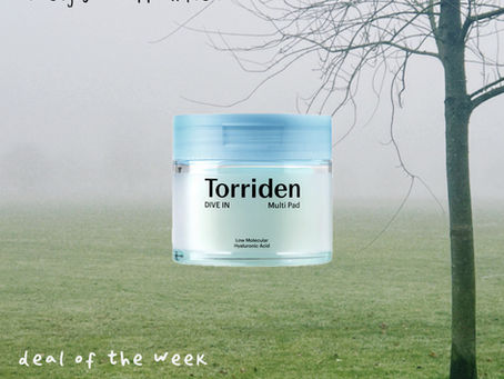 Deep Hydration with Torriden Hyaluronic Acid toner pads