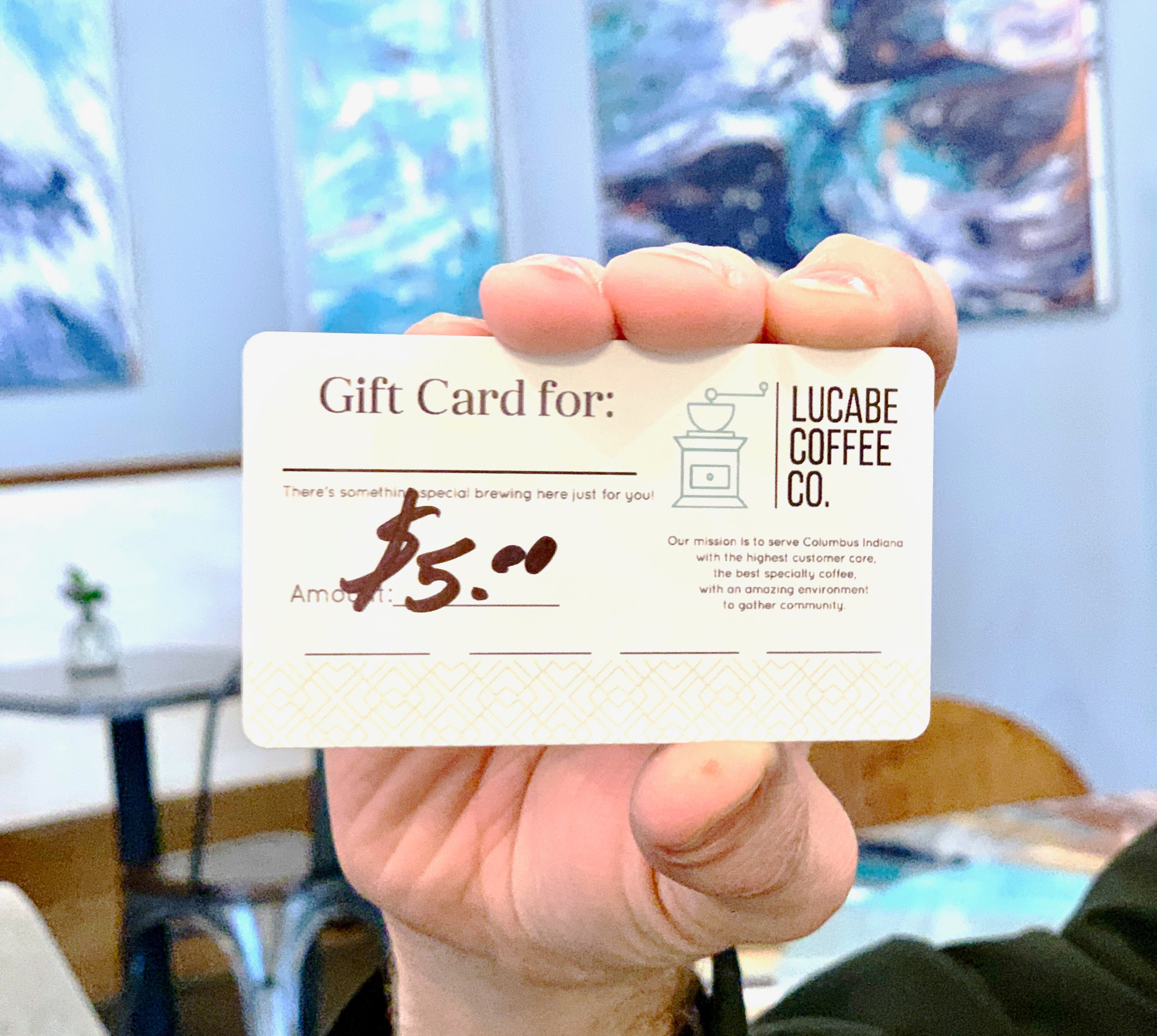 Gift Card | lucabe-coffee-co