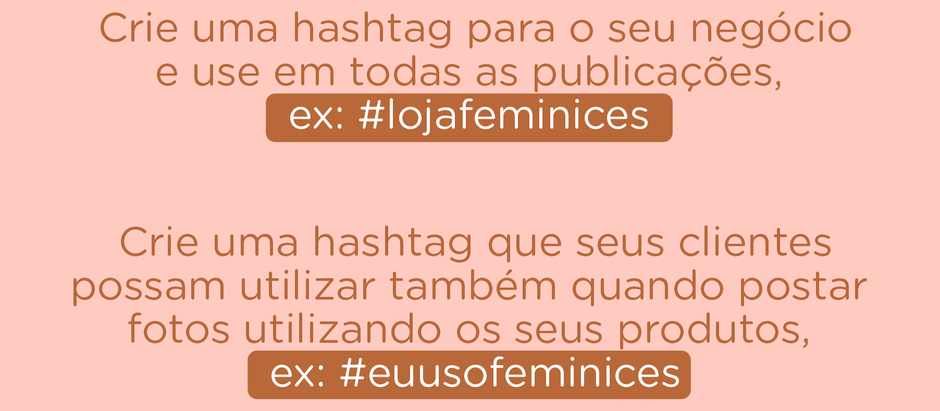 Quais hashtags usar nas suas publicações?