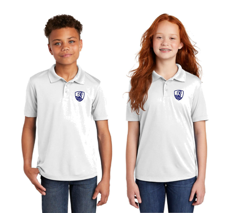 Youth Polos 100% Polyester/DriFit
