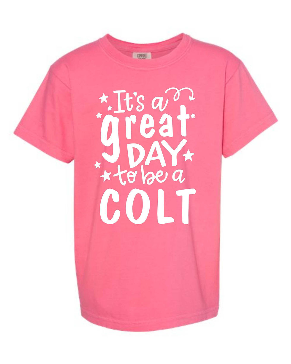 Thumbnail: Youth Comfort Colors Great Day Short Sleeve Tshirt