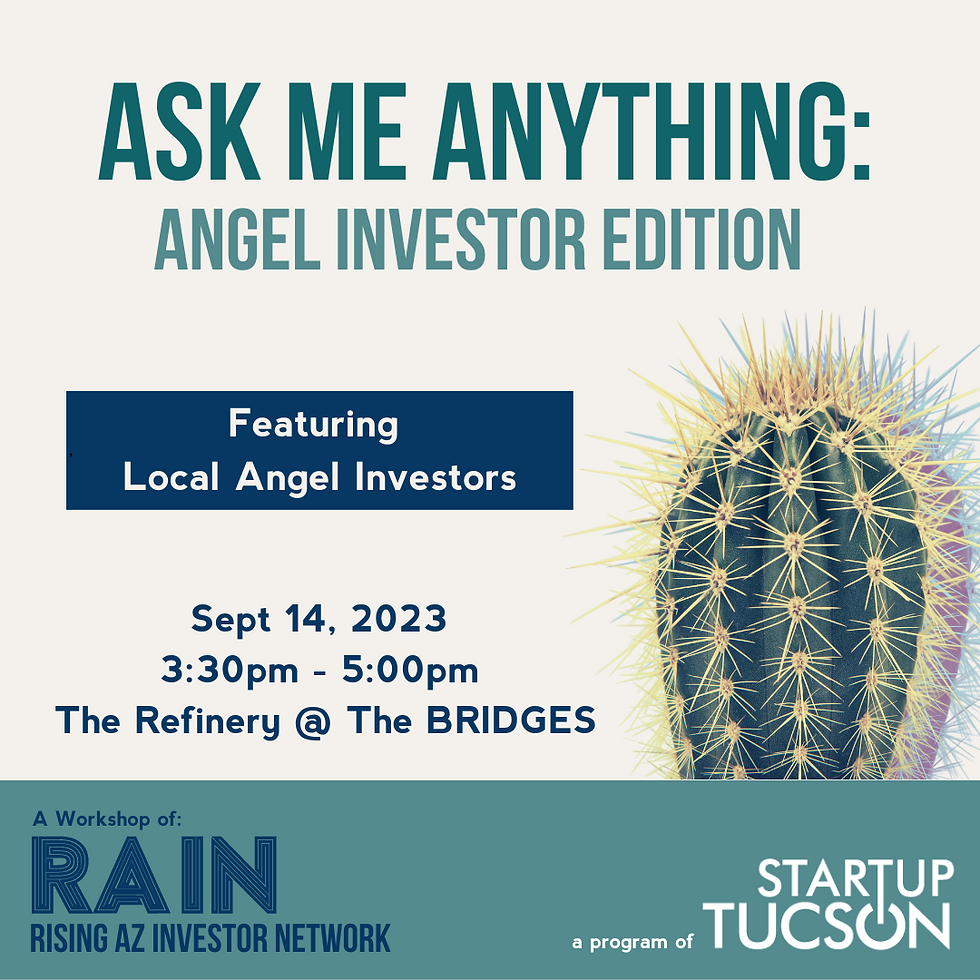 Ask Me Anything: Angel Investor Edition