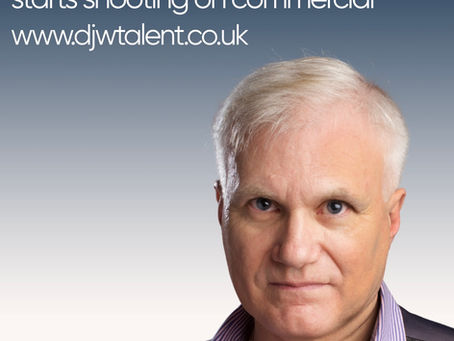 Alan Carter begins shooting commercial