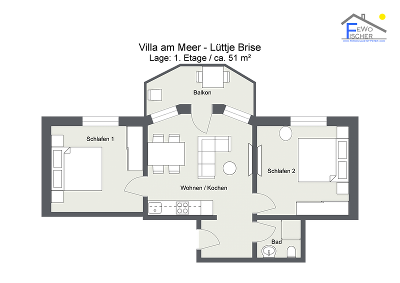 Villa am Meer - 03 - Lüttje Brise_Webtra