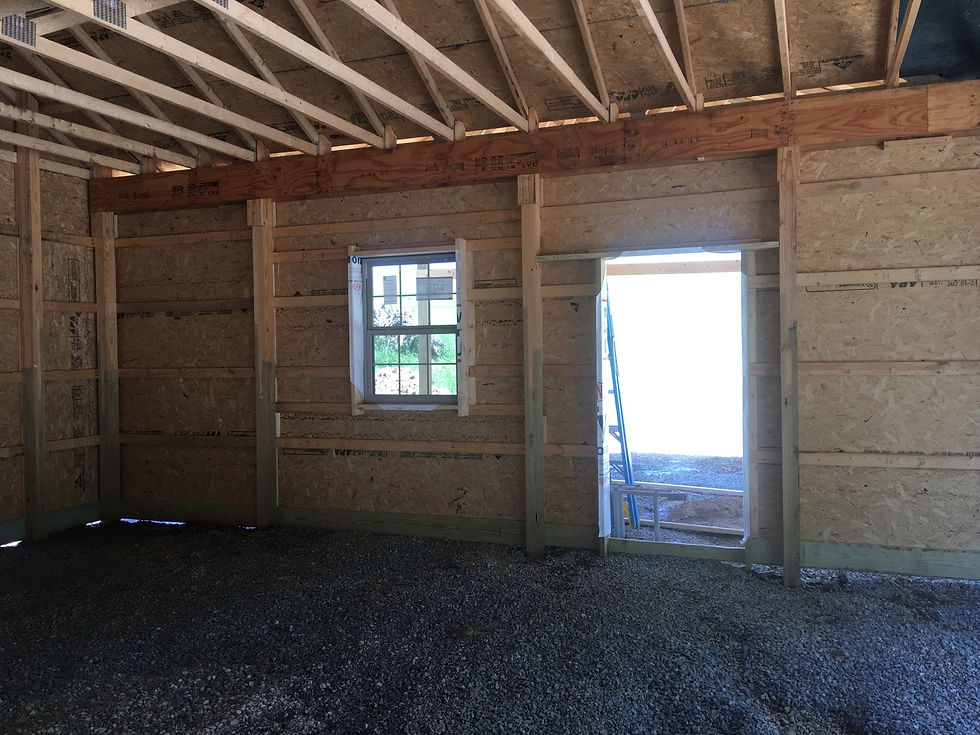 Post Frame Garage - Pre-slab
