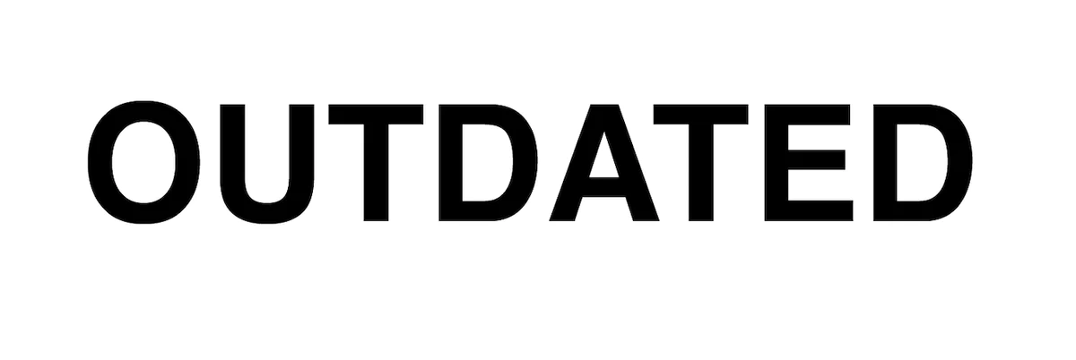 Outdated logo