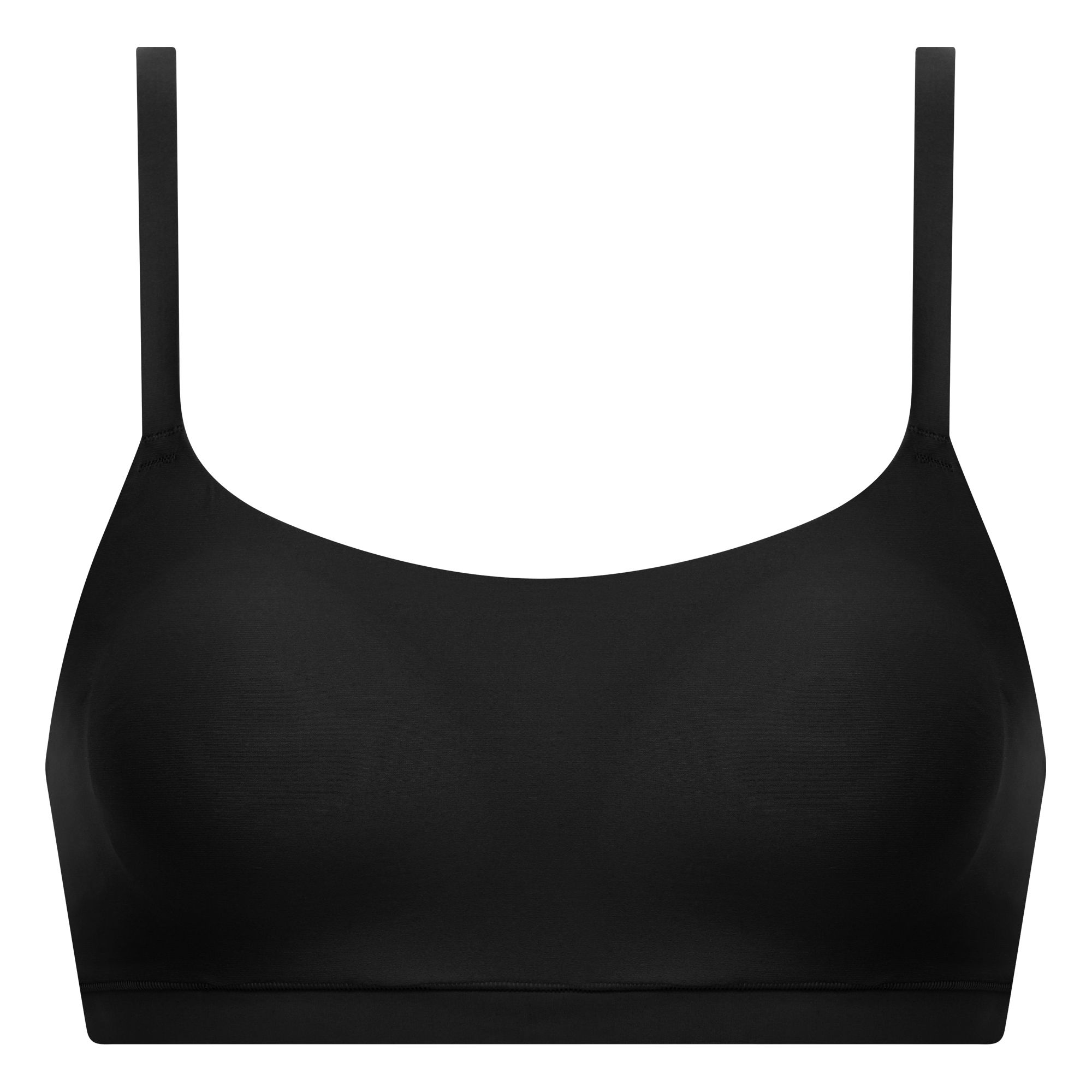 Soft Stretch Padded Bralette Black