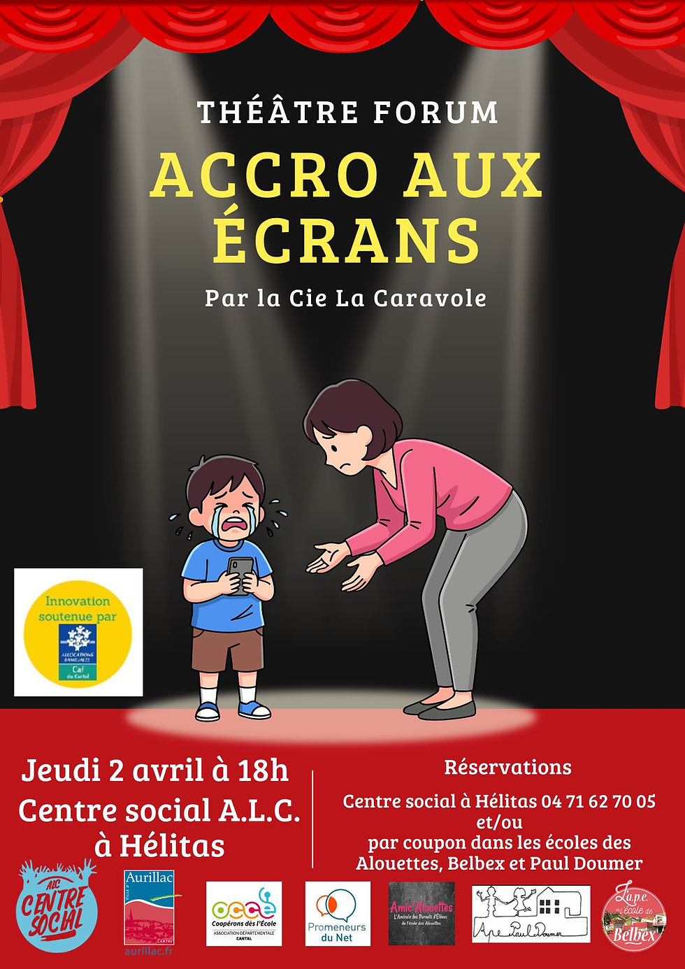 Théâtre Forum : Accro aux écrans