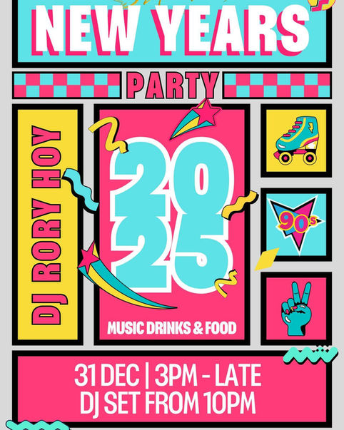 Celebrate New Year's Eve with Rory Hoy