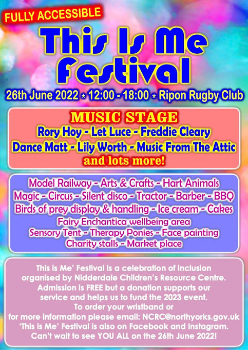 Rory returns to 'This Is Me Festival' this Sunday!