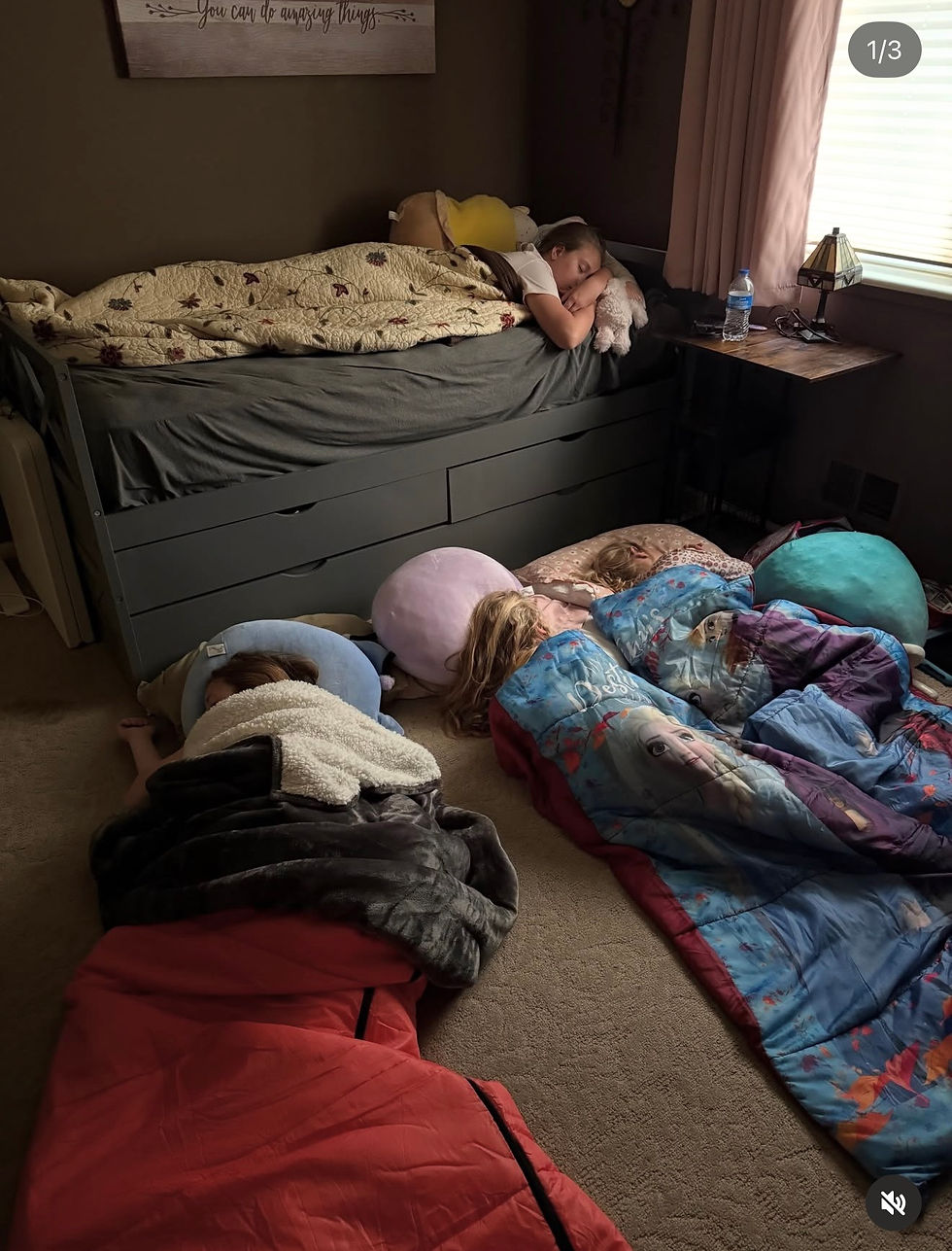 Monday Night Sleepovers