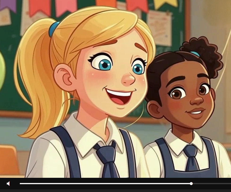 Scene from latest animation, "Exploding Soda Pop"  (Click on picture to watch animation) 