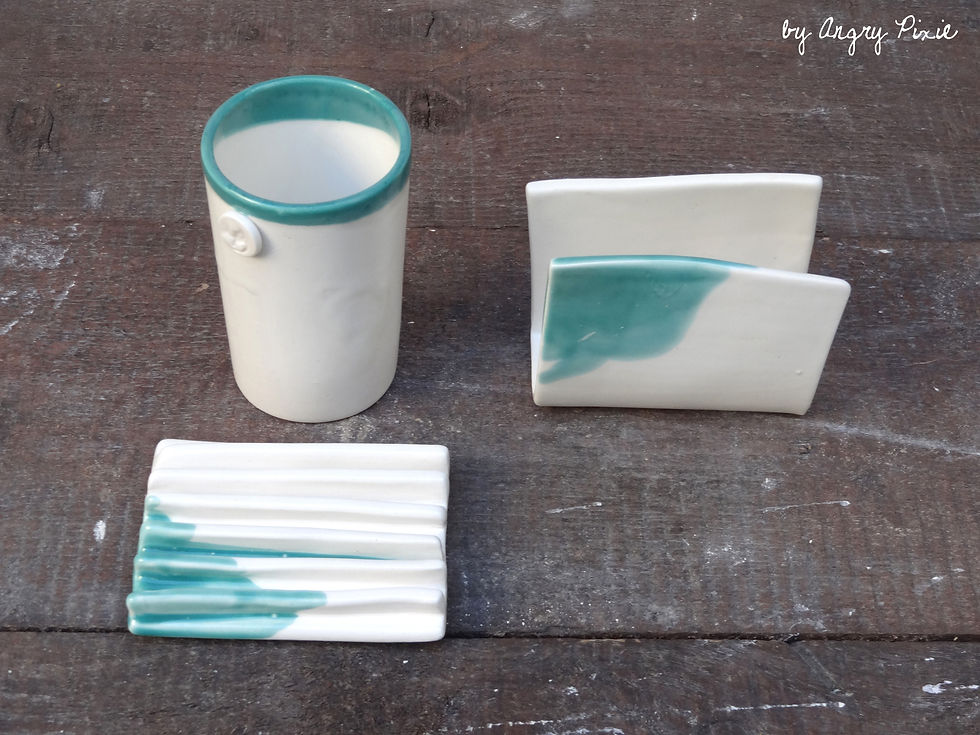 bathroom set : making pics