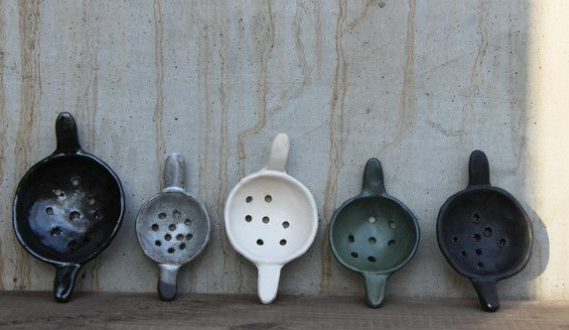 ceramic tea strainers