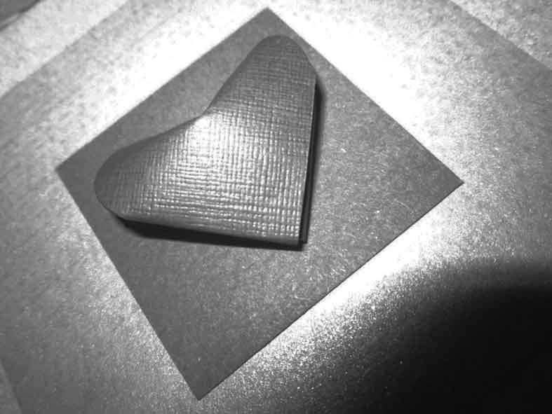b-paper heart detail