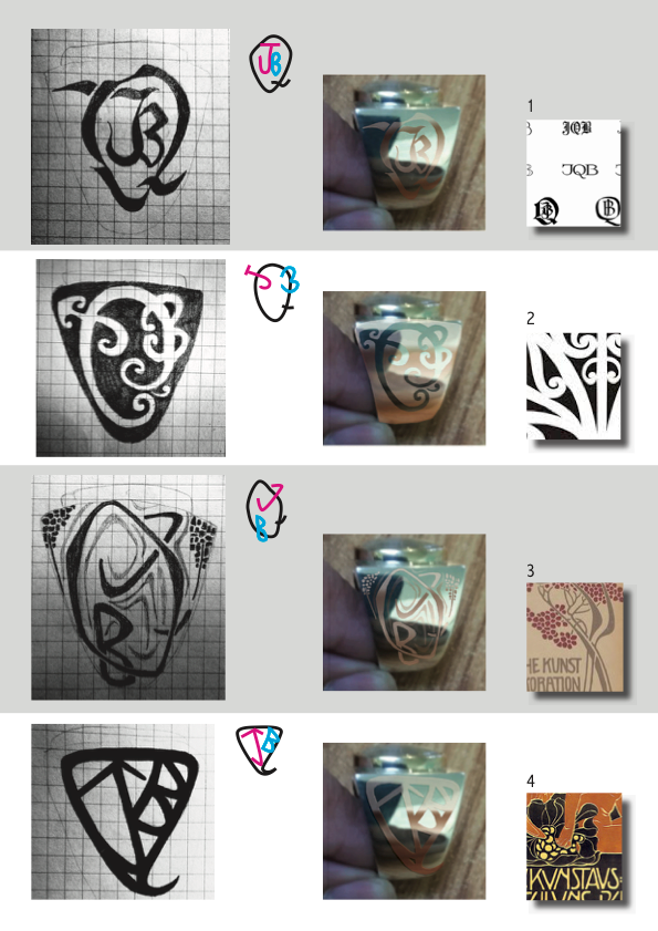 Ring engraving design - rendering