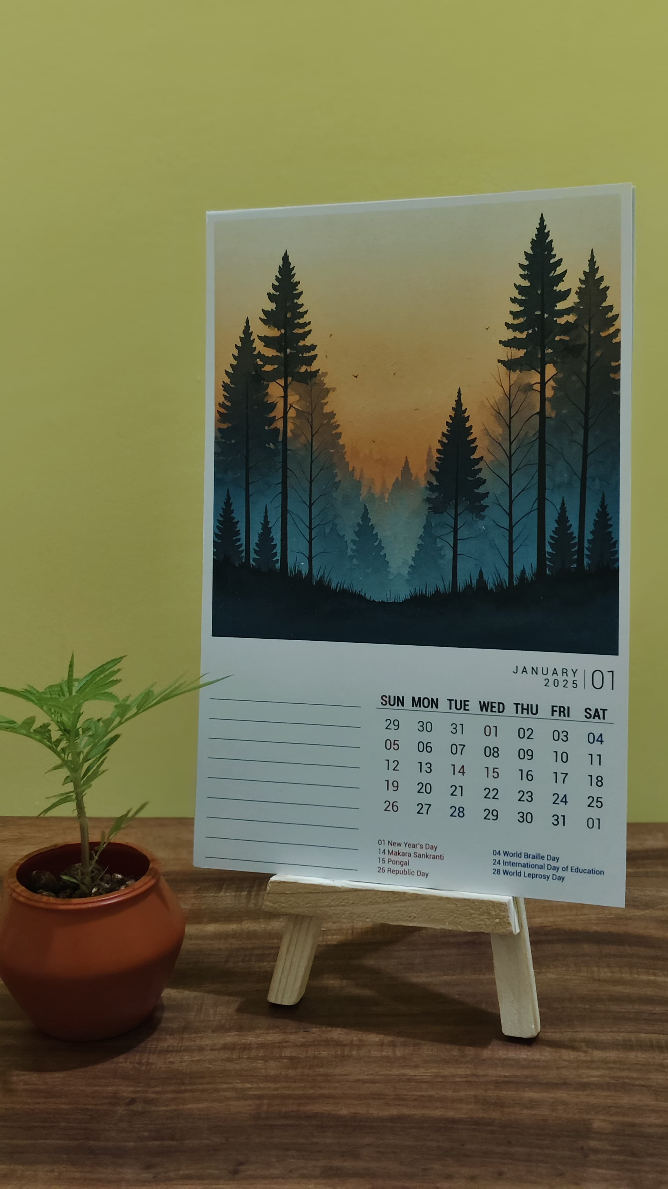 Nature Calendar 2025