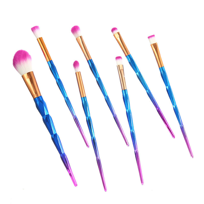Thumbnail: Rainbow Finish Cosmetic Brush Kit