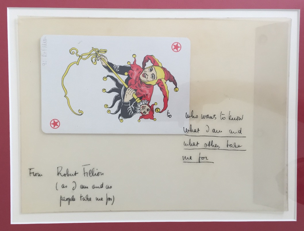 FILLIOU, Robert: "Künstlerpost (Joker)" (1969)