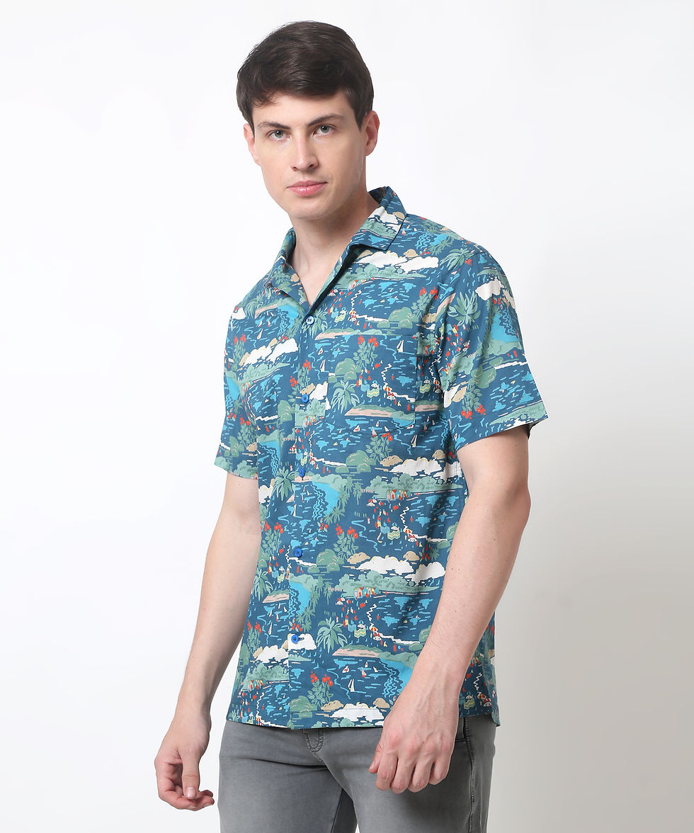 Thumbnail: KOREAN VILLAGE RELAXED FIT SHIRT