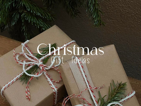 CHRISTMAS • gift ideas
