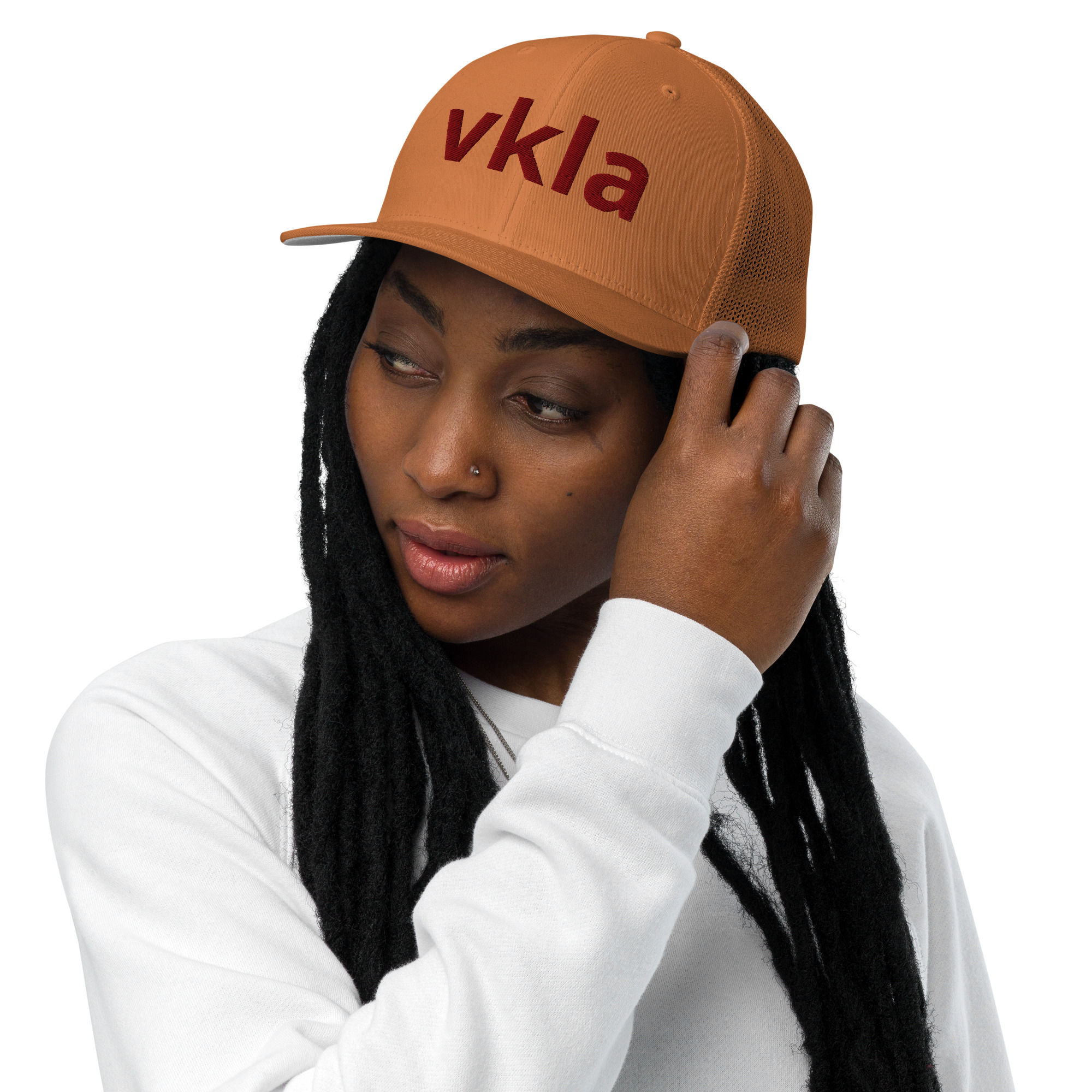 vkla Closed-back trucker cap