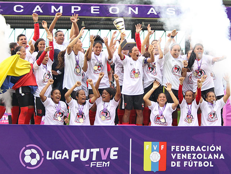 Deportivo Lara es campeón de la Liga FUTVE Femenina 2022