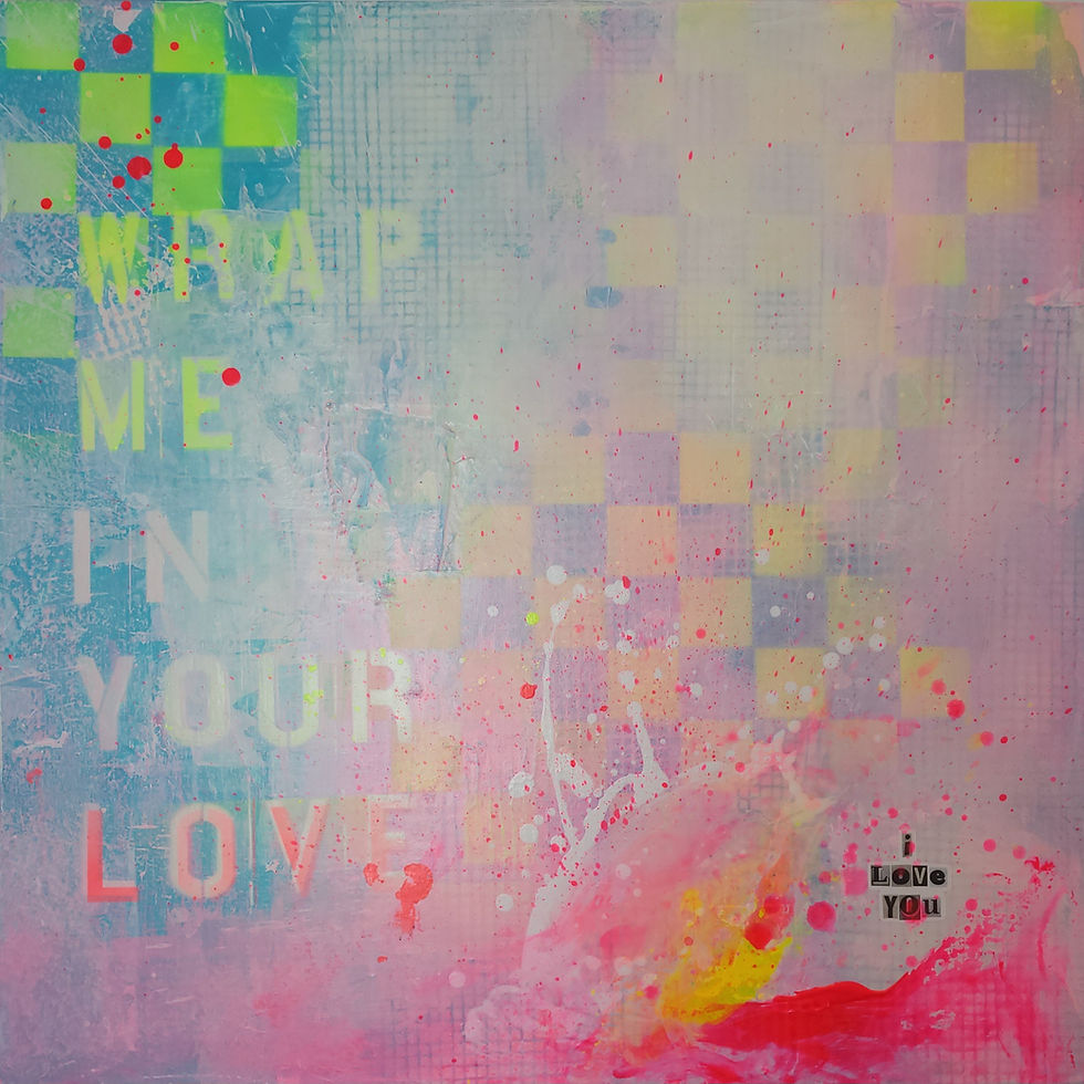 WRAP ME Art Abstrait Urbain Par Alexandra Lev Art