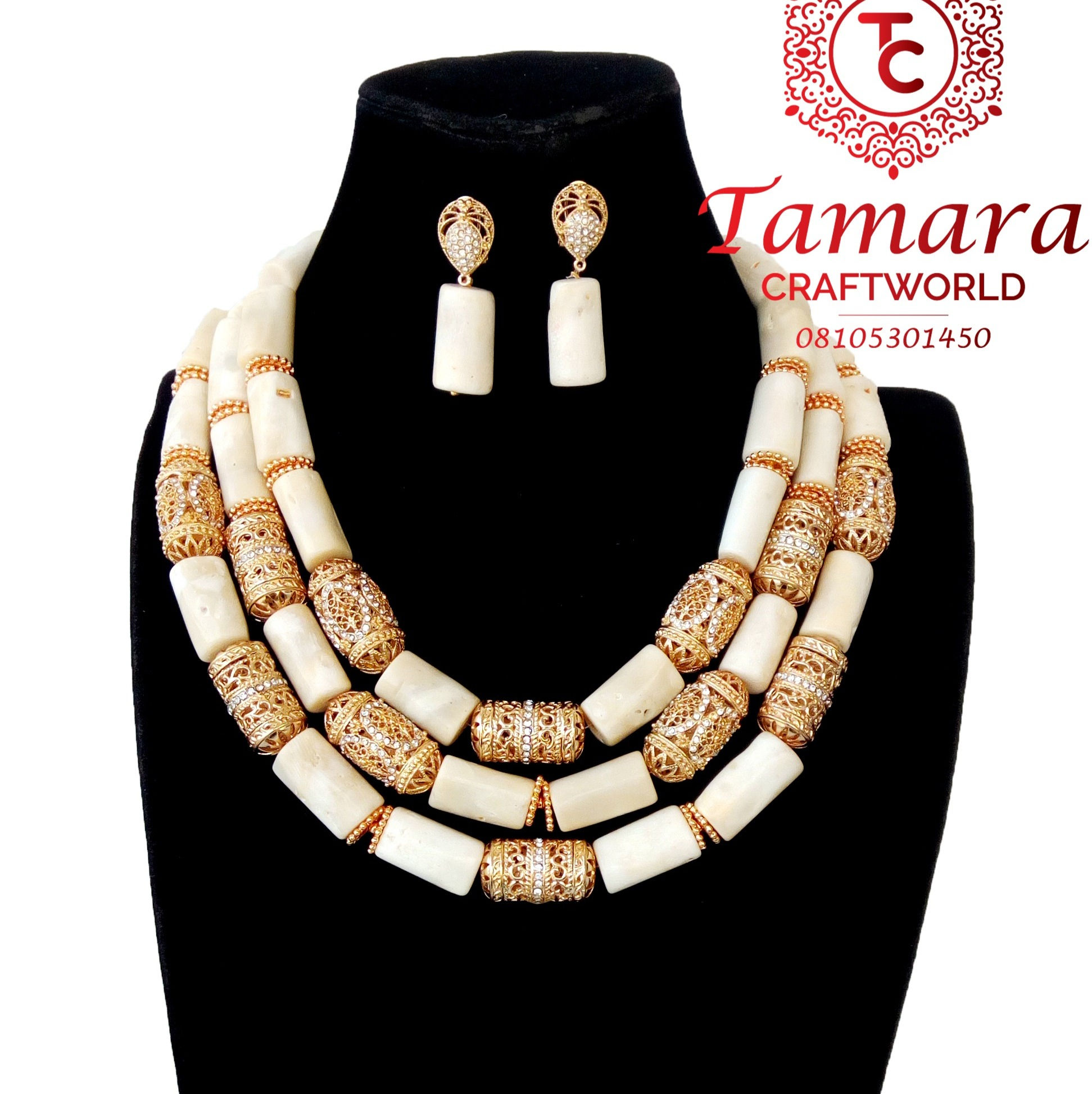 Sweet Melony Blonde Bead Jewelry