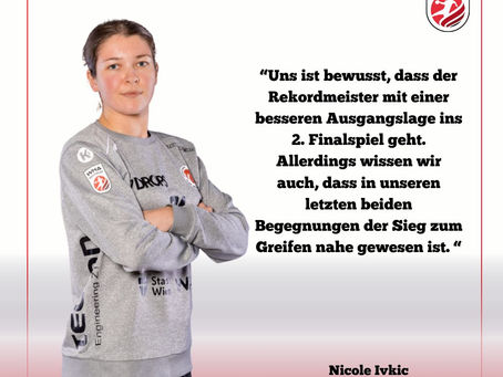 Wird HYPO Niederösterreich vorzeitig Meister oder kämpfen sich die 7DROPS WAT Atzgersdorf ins dritte Spiel?