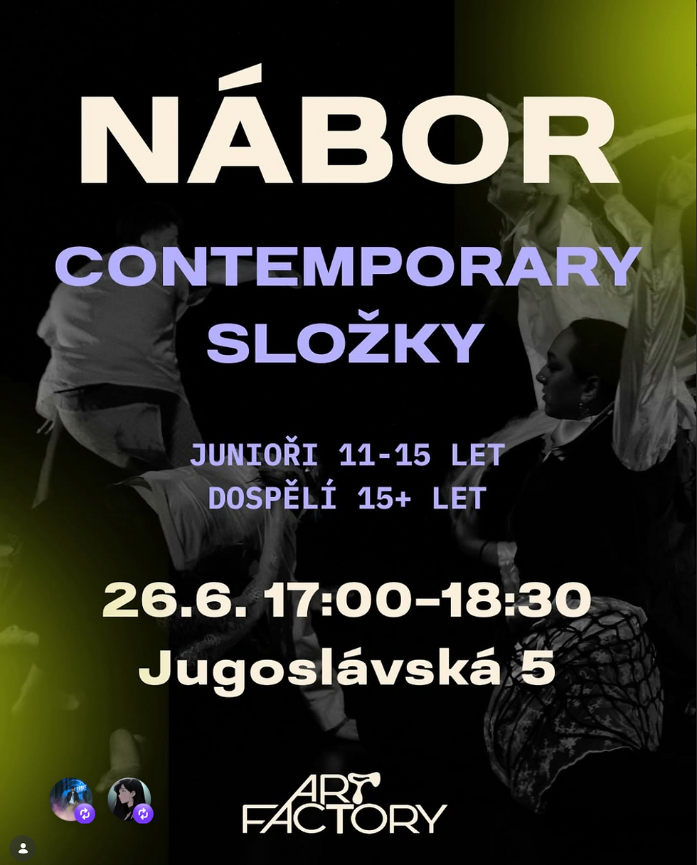 NÁBOR DO CONTEMPORARY SLOŽEK 26.6.2026