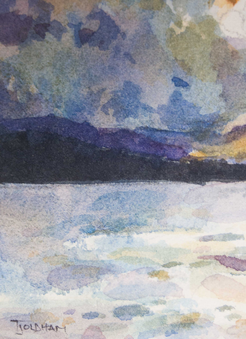 Thumbnail: Clouds over Lake Windermere, Cumbria