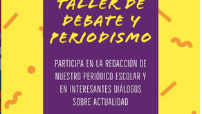 Inicia Taller de debate y periodismo y de Inglés para nuestros estudiantes