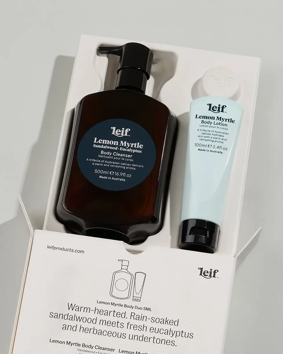 Leif Lemon Myrtle Body Duo