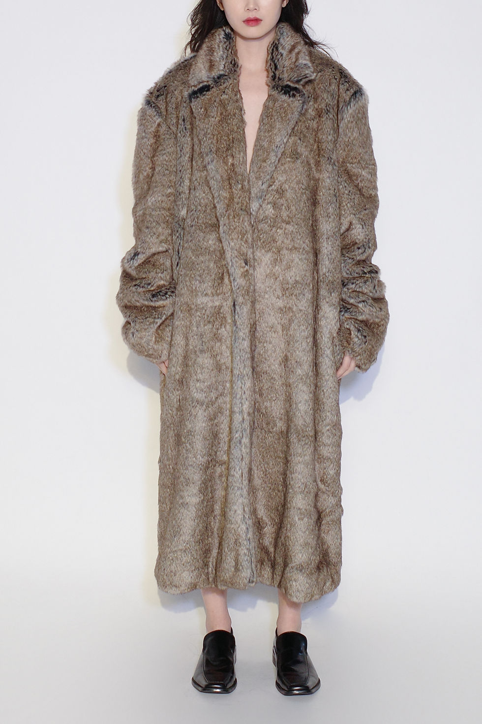 縮圖：Uncle Shoes(Square-Toe Loafers)