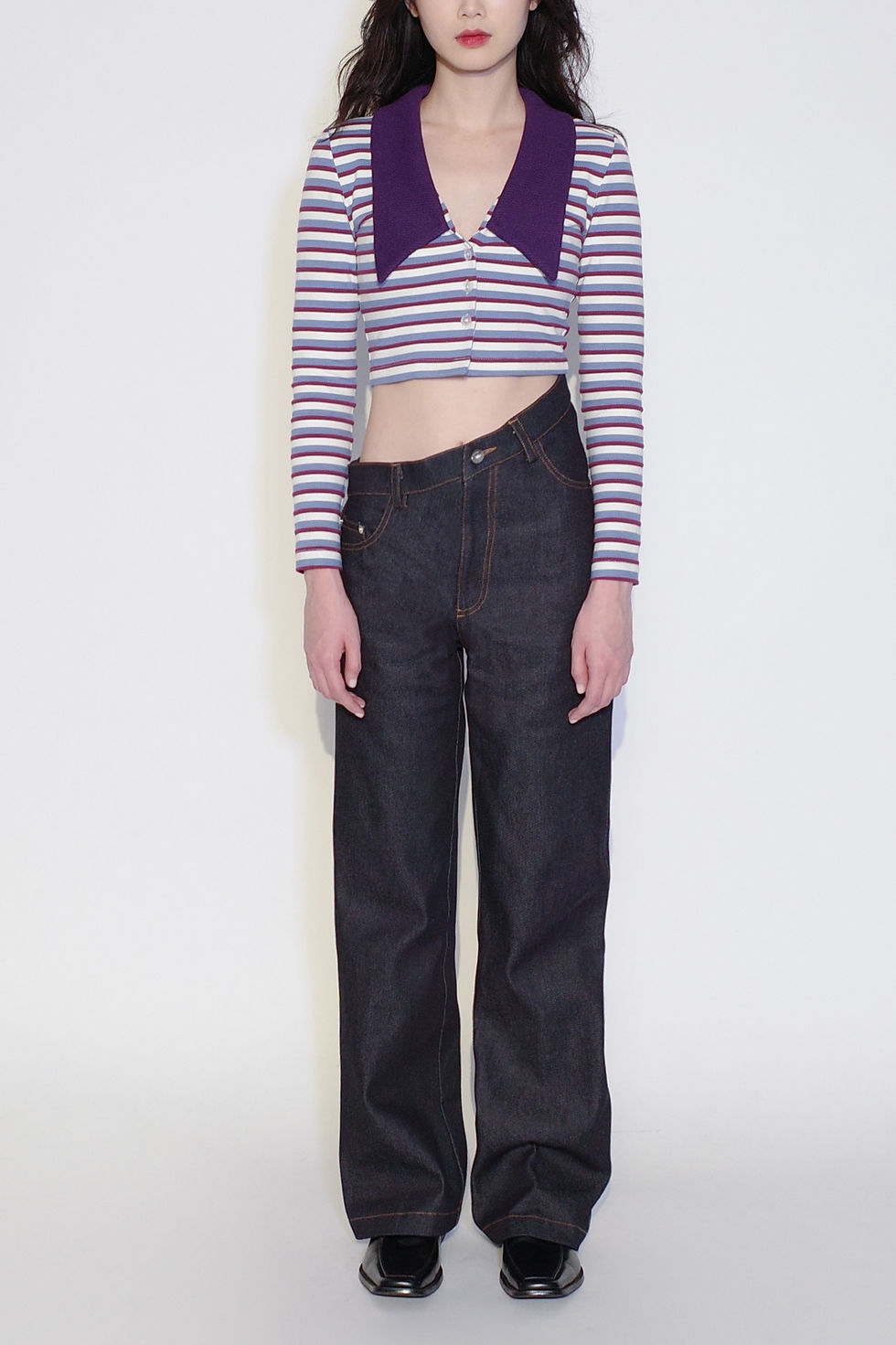 縮圖：Uncle Shoes(Square-Toe Loafers)