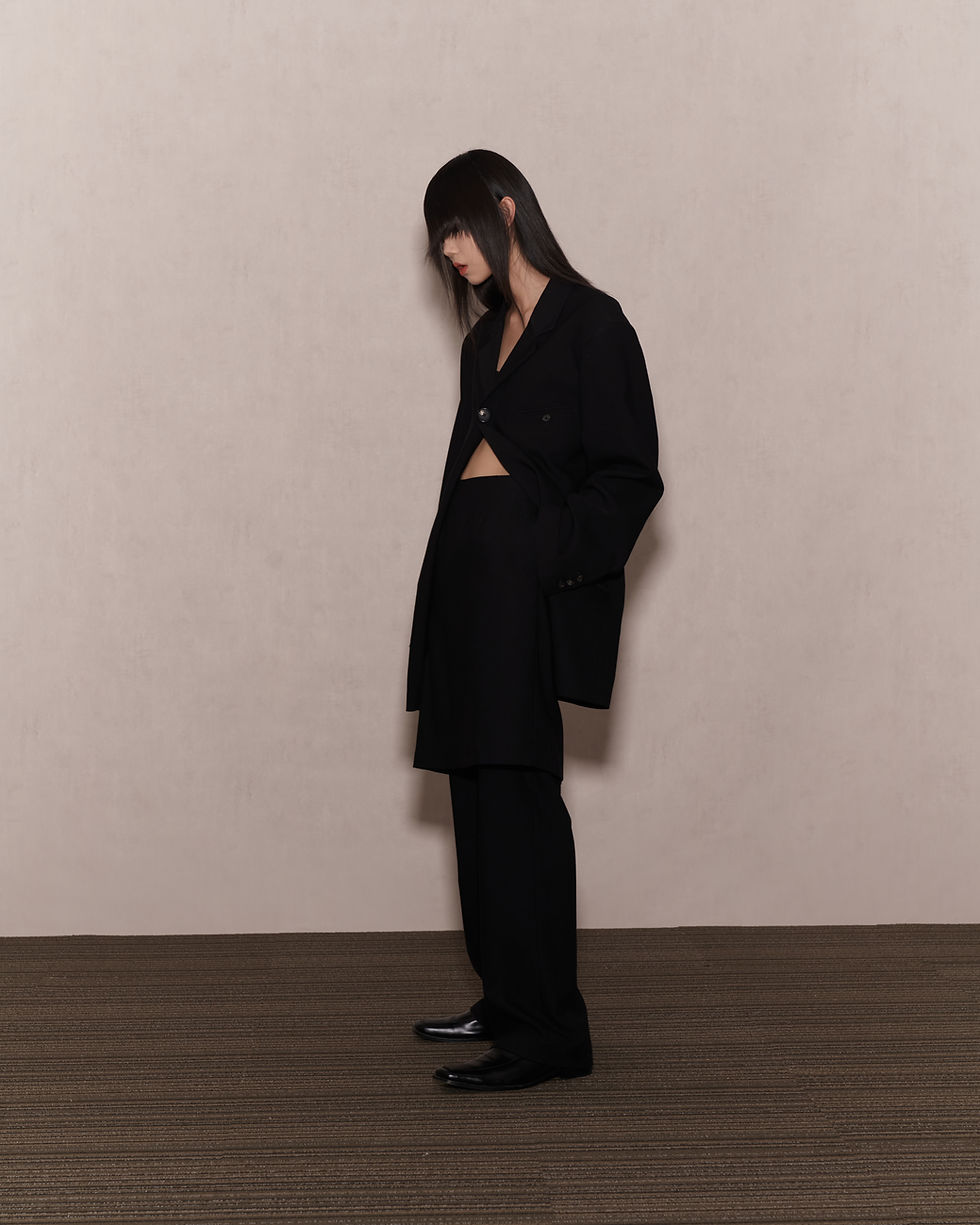 섬네일: Black Classic Blazer
