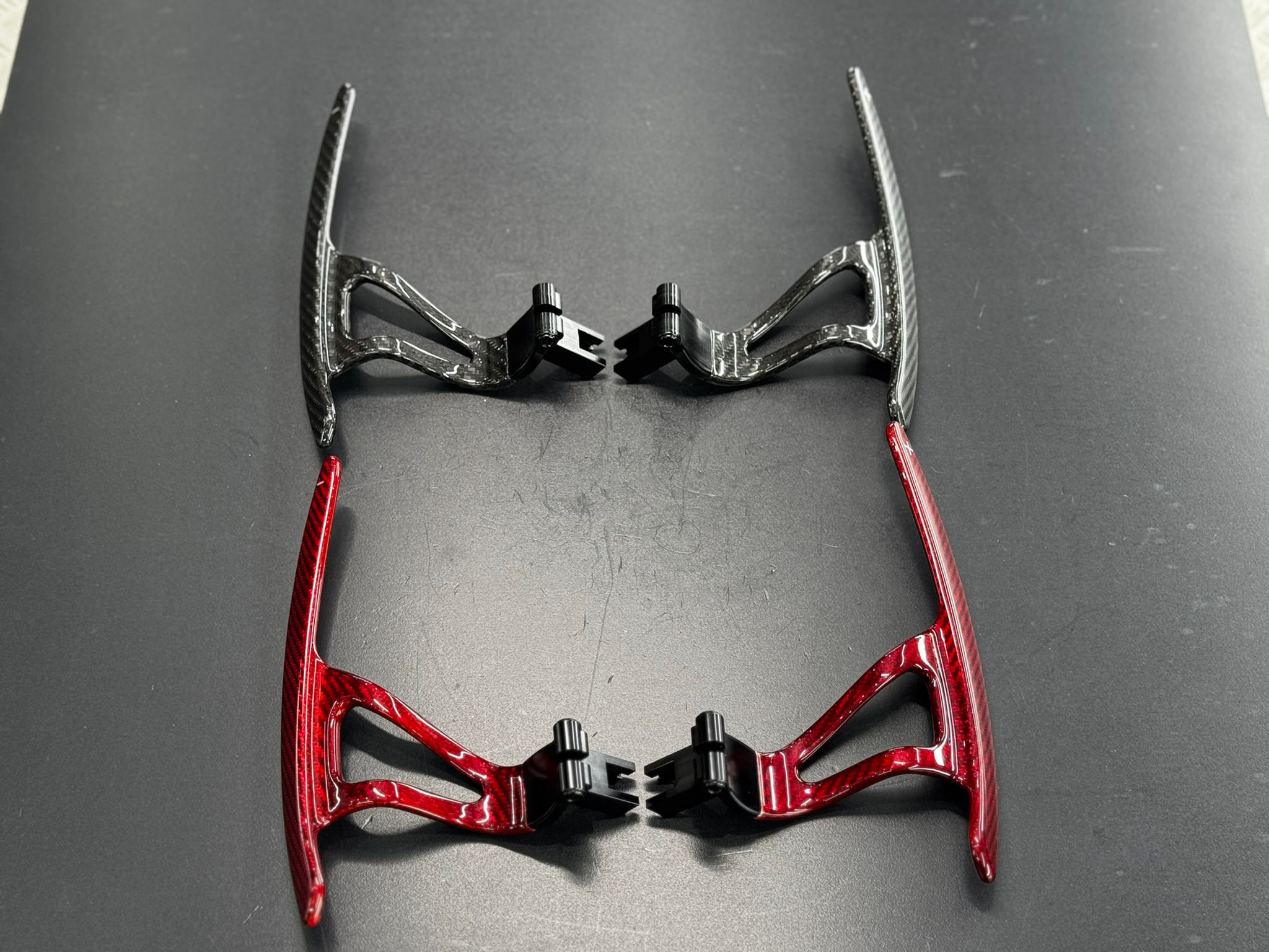 GTR prepreg paddle shifters for CBA and DBA