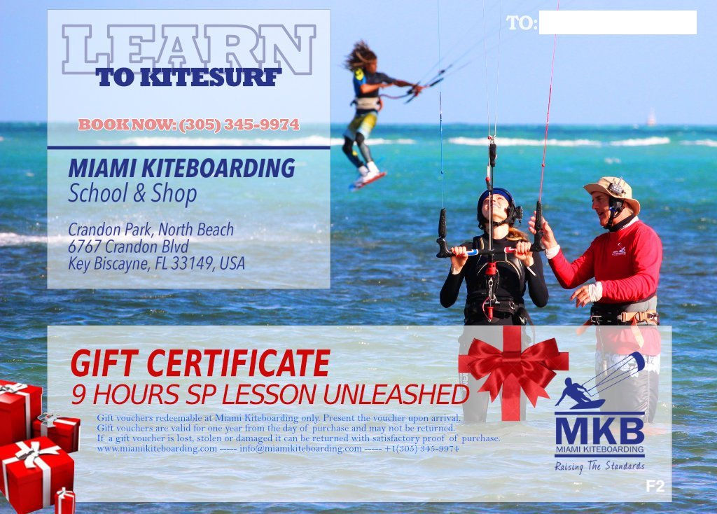 9h Kitesurf Gift Certificate