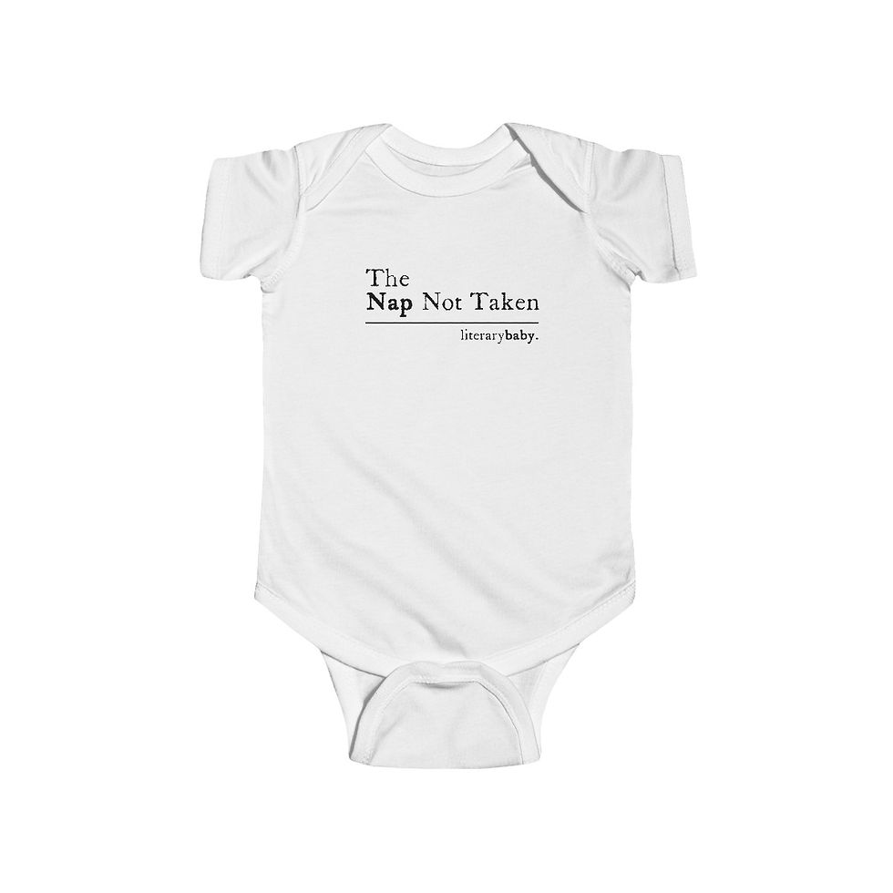 Thumbnail: The Nap Not Taken -- Fine Jersey Onesie