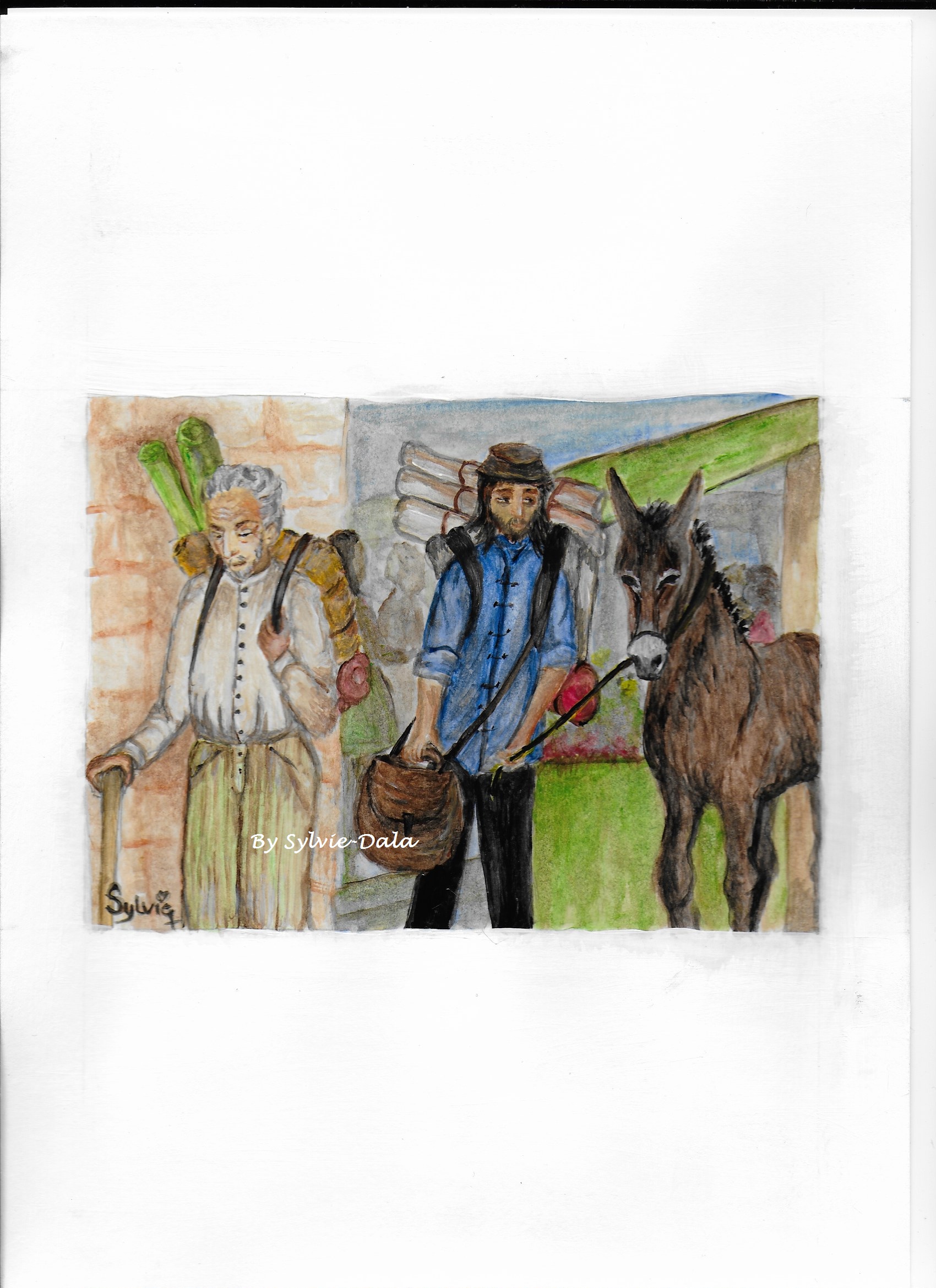 Le père, le fils et l'âne