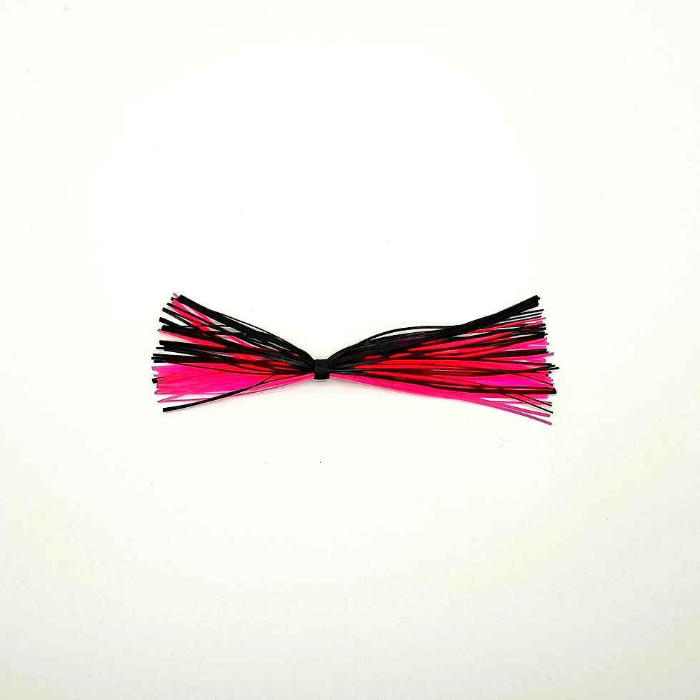 Black and Fluro Pink - Skirt