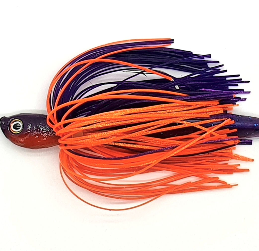 Purple n Orange - 1/4 and 3/8oz Micro Spinnerbaits