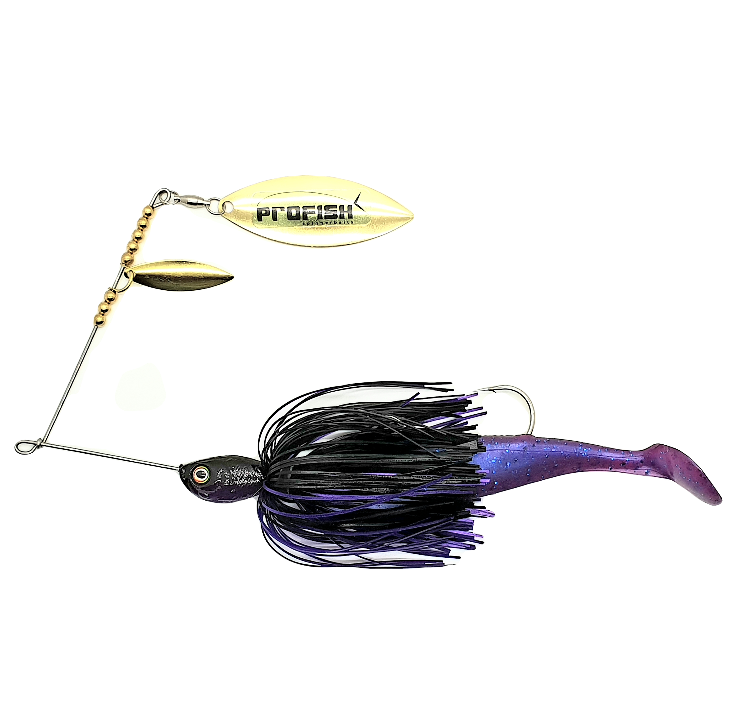 Black n Purple - 1oz Spinnerbait