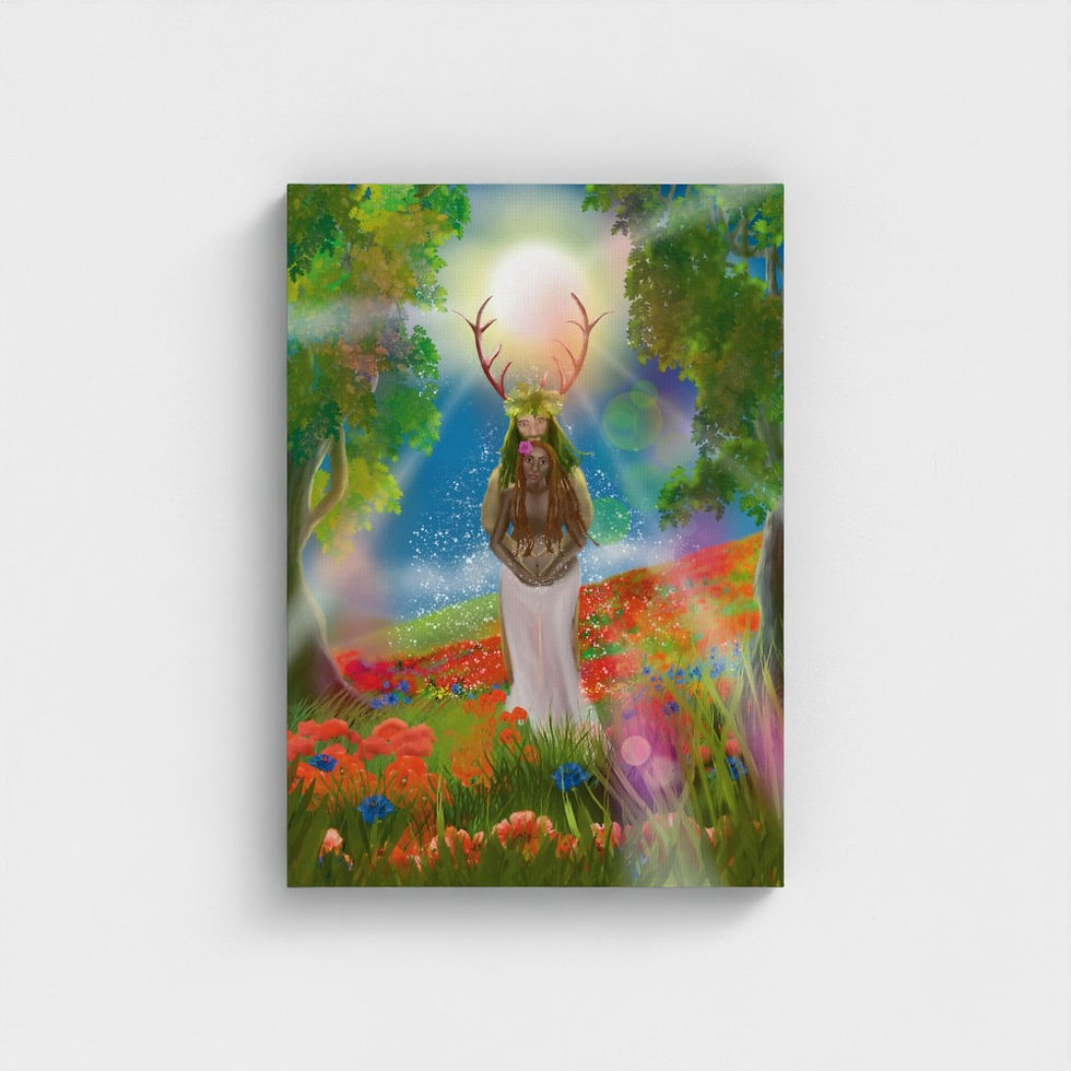 Thumbnail: Litha - print by Naomi Walker