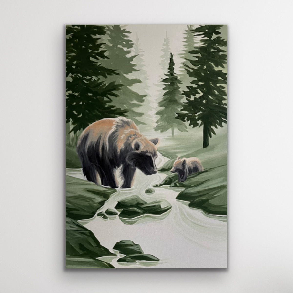 River guardians - Canvas Print