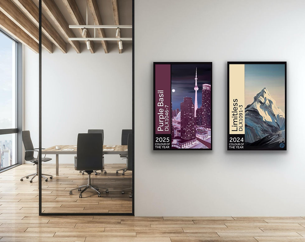 Thumbnail: 2025 Toronto - Purple Basil Promotion Canvas