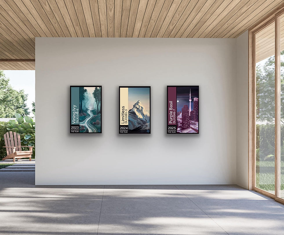 Thumbnail: 2025 Toronto - Purple Basil Promotion Canvas